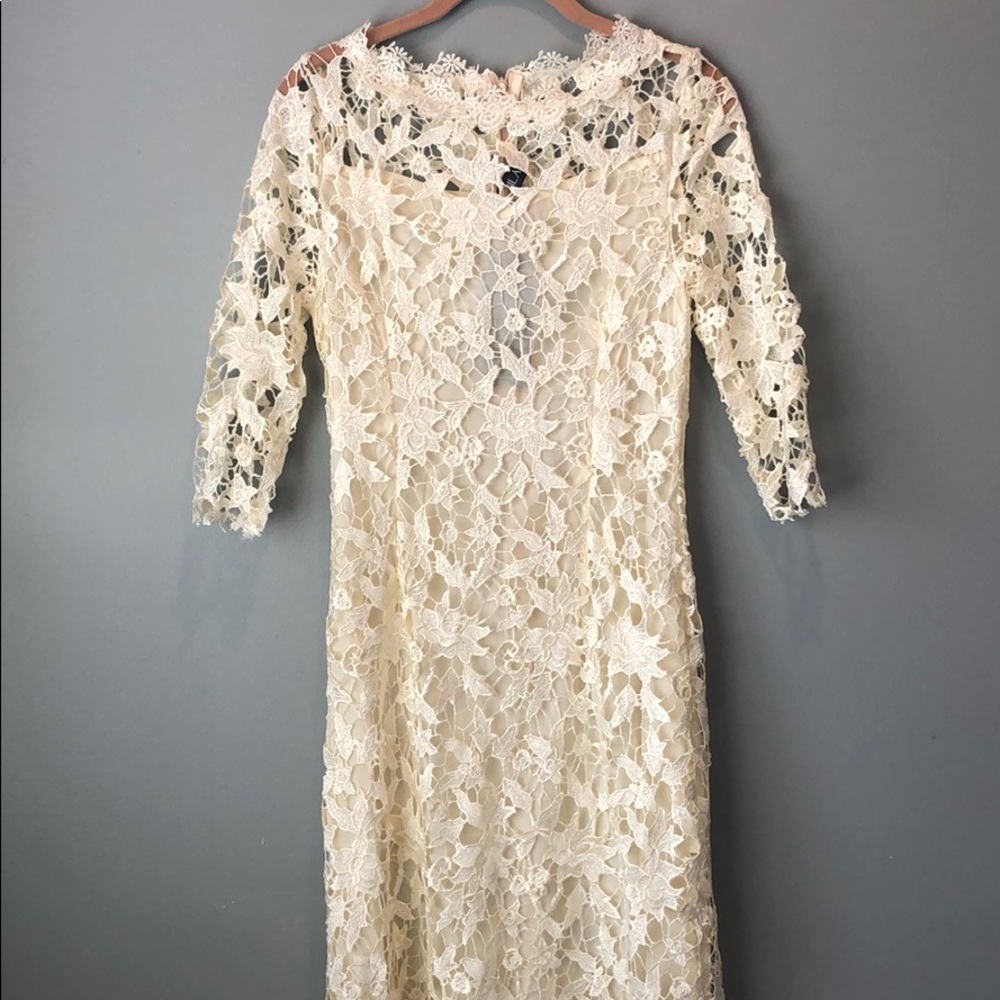 NWT KAIMILAN 3/4 Sleeve Lace Dress